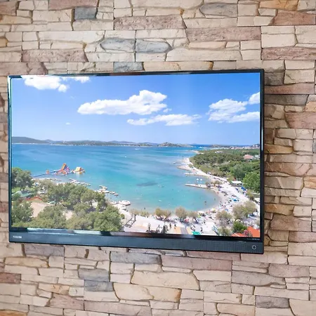 Mit Blick Auf Stadt Und * Vodice